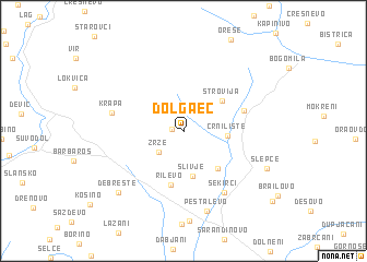 map of Dolgaec