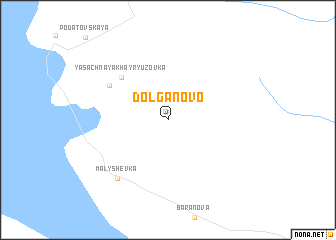 map of Dolganovo