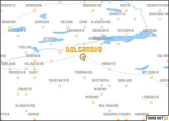 map of Dolganovo