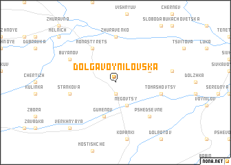 map of Dolga-Voynilovska