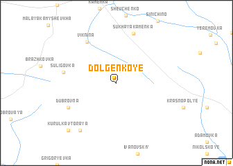 map of Dolgenʼkoye