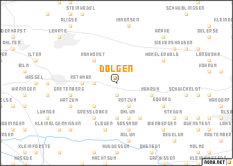 map of Dolgen