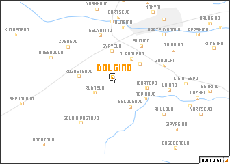 map of Dolgino