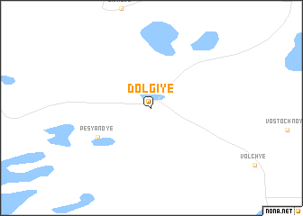 map of Dolgiye