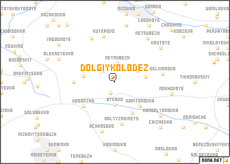 map of Dolgiy Kolodez\