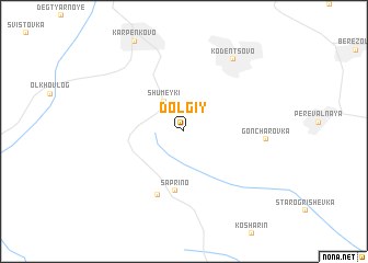 map of Dolgiy