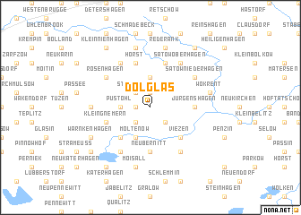 map of Dolglas