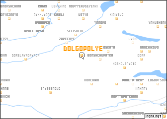 map of Dolgopolʼye