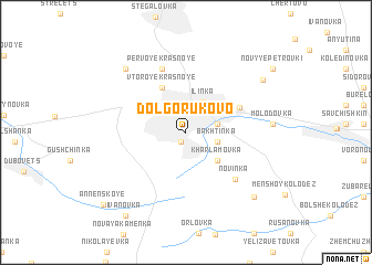 map of Dolgorukovo