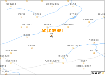 map of Dolgoshei