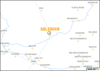 map of Dolgovka