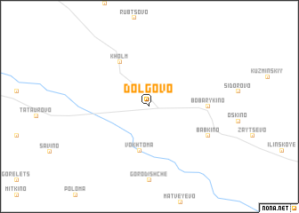 map of Dolgovo