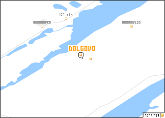 map of Dolgovo