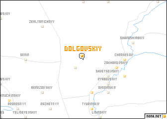 map of Dolgovskiy