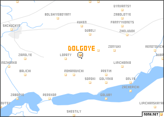 map of Dolgoye