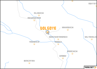 map of Dolgoye