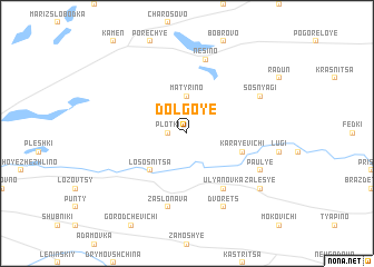 map of Dolgoye