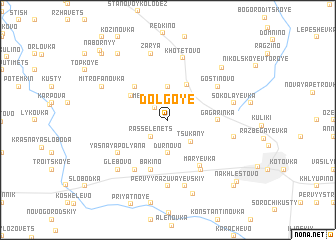 map of Dolgoye