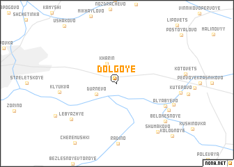 map of Dolgoye