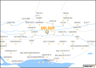 map of Dolgun