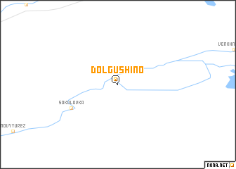 map of Dolgushino