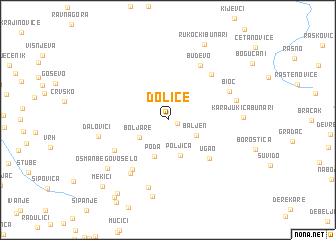 map of Doliće