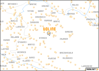 map of Doline