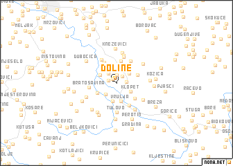 map of (( Doline ))