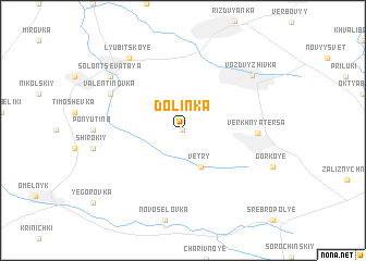 map of Dolinka