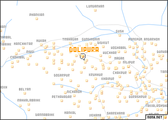 map of Dolipura