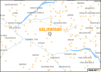 map of Dolī Rangak