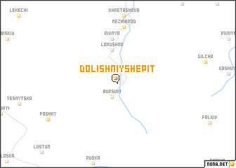 map of Dolishniy Shepit