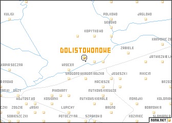 map of Dolistowo Nowe