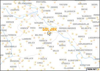 map of Doljak