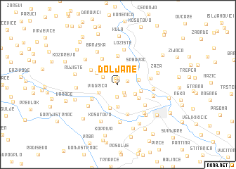 map of Doljane