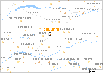 map of Doljani
