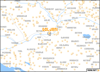 map of Doljani