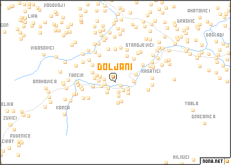 map of Doljani