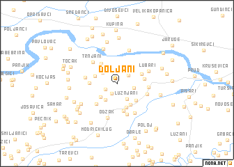 map of Doljani