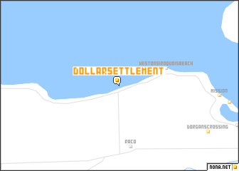 map of Dollar Settlement