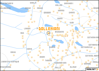 map of Dolle Miāni