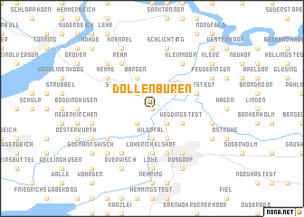 map of Dollenburen