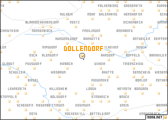 map of Dollendorf