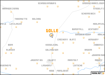 map of Dolle