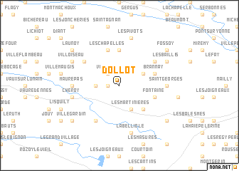 map of Dollot