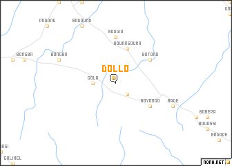 map of Dollo