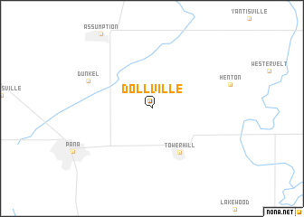 map of Dollville