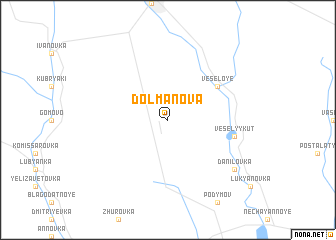 map of Dolmanova