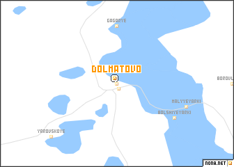 map of Dolmatovo