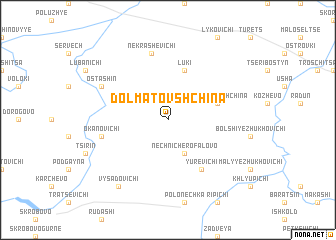 map of Dolmatovshchina